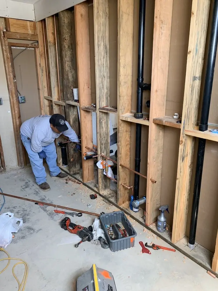 Commercial rough-in plumbing for Water Heater Replacement in Isanti Estates
